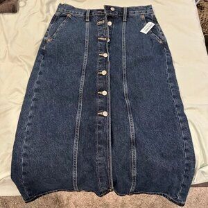 Denim Old Navy skirt